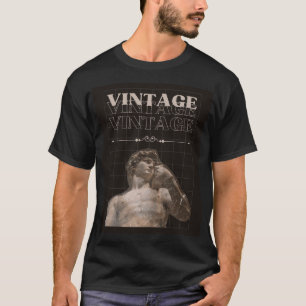 T-shirt Grunge esthétique Vintage David Statue Art Design