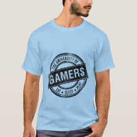 T-shirt Grunge Gaming University of Gamers