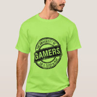 T-shirt Grunge Gaming University of Gamers