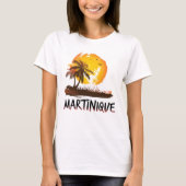 T-shirt Grunge Martinique (Devant)