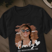 T-shirt Grunge Memorial Forever dans nos coeurs Photo pers