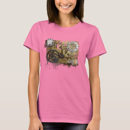 T-shirt Grunge Steampunk (Devant)