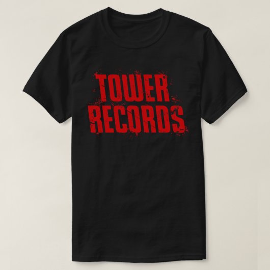 T-shirt Grunge Tower Records (Design devant)