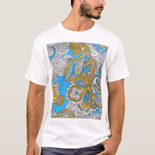 T-shirt Grungy Ornement psychédélique islamique Grungy