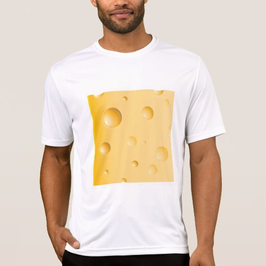 T-shirt Gruyere Cheese Mens Active Tee (Devant)