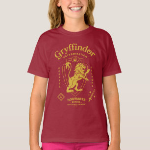 T-shirt GRYFFINDOR™ Détermination Courage Bravoure Blason