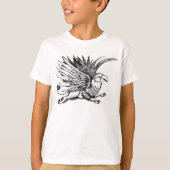T-shirt Gryphon in Flight (Devant)