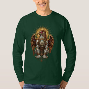 T-shirt Gryphon Solaire - Gardien Mythique Doré
