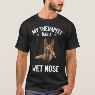 T-shirt GSD058 - Mon Thérapeute A Un Nez Humide