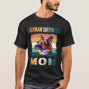 T-shirt GSD067 - German Shepherd Mom