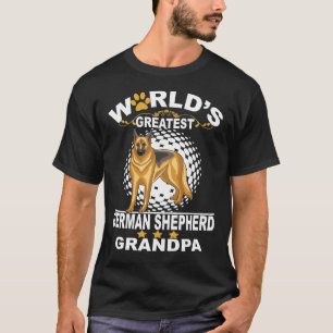 T-shirt GSD094 - Grand-père berger allemand le plus grand