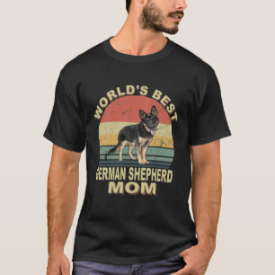 T-shirt GSD100 - Meilleure maman berger allemande du monde