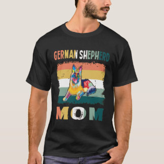 T-shirt Gsd119 - German Shepherd Mom