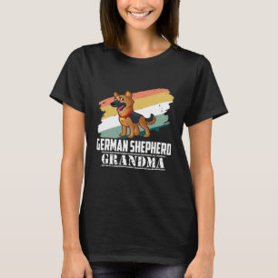 T-shirt GSD119 - Grand-mère berger allemand