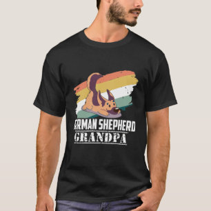 T-shirt GSD122 - Grand-père berger allemand