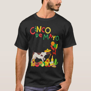 T-shirt Gsp Cinco De Mayo Pointeur Allemand À Rondes