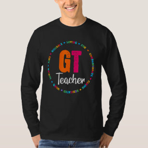 T-shirt Gt Enseignant De L'Éducation Équipe Étudiante Spéc