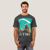 T-shirt GTMO Iguana Guantanamo Bay Cuba (Devant entier)