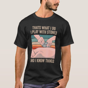 T-shirt Gua Sha Massage Amusant Chinois Relax Thérapie Wel