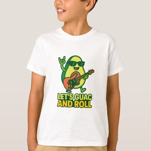 T-shirt Guac et Roll Avocado Shirt (Devant)