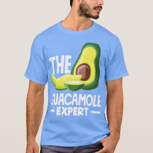 T-shirt Guacamole Epert Amusant Avocado Vegan Food