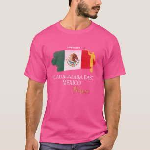 T-shirt Guadalajara Est Mexique Mission Mormon LDS