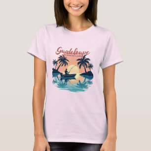 T-Shirt Guadeloupe Paradijs Vrouw Tee