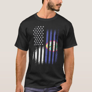 T-shirt Guamanian American Patriot Grosse Pays États-Unis