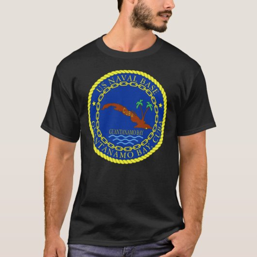 T-shirt GUANTANAMO BAY NAVAL BASE GITMO NSGB Classic T-Shi (Devant)