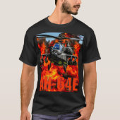 T-SHIRT GUARDIAN APACHE AH-64E (Devant)