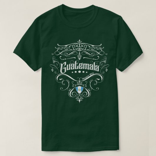 T-shirt Guatemala Design Vintage (Design devant)