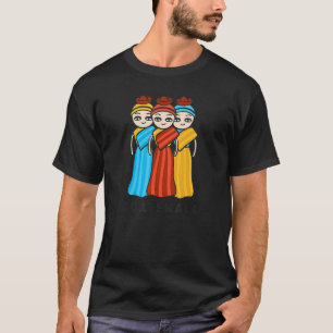 T-shirt Guatemala Drapeau Hispanique Guatemala Princesse F