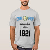 T-shirt Guatemala Fête de l'Indépendance (Devant)