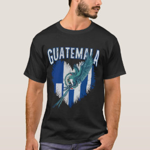 T-shirt Guatemala Fier Quetzal Hispanique National Bird Gu