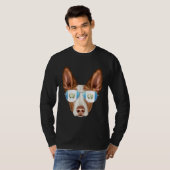 T-shirt Guatemala Flag Ibizan Hound Dog Guatemala Pocket (Devant entier)