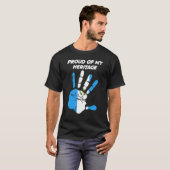 T-shirt Guatemala Flag Printed Palm (Devant entier)