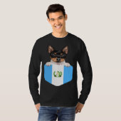 T-shirt Guatemala Flag Toy Fox Terrier Dog In Pocket (Devant entier)