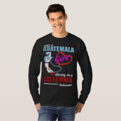 T-shirt Guatemala Proud Hispanic Guate Flag Guatemalan Cha (Devant entier)