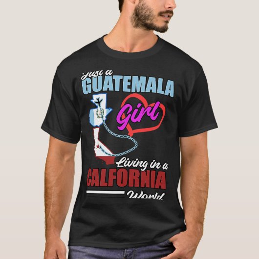 T-shirt Guatemala Proud Hispanic Guate Flag Guatemalan Cha (Devant)