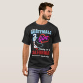 T-shirt Guatemala Proud Hispanic Guate Flag Guatemalan Cha (Devant entier)