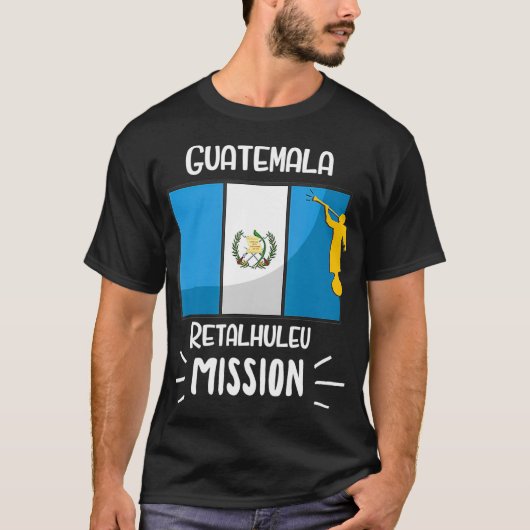 T-shirt Guatemala Retalhuleu Mormon LDS Mission Cadeau (Devant)