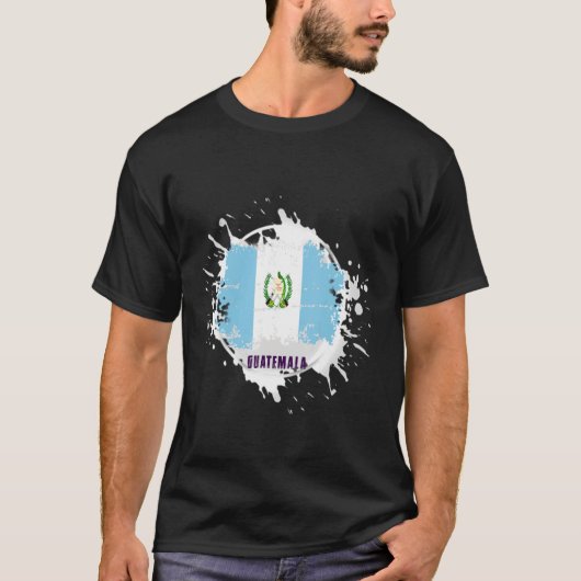 T-shirt Guatemala Splash (Devant)