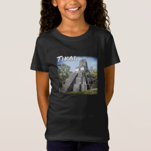 T-Shirt Guatemala Tikal Ruines Temple