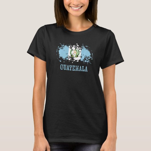 T-shirt Guatemalan enthusiasts for Guatemala and Guatemala (Devant)