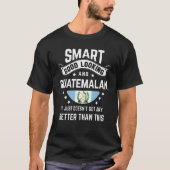 T-shirt Guatémaltèque Drapeau Fierté autochtone Racines gu (Devant)