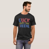 T-shirt Guck Freen Anti Majorie Taylor Design vert (Devant entier)