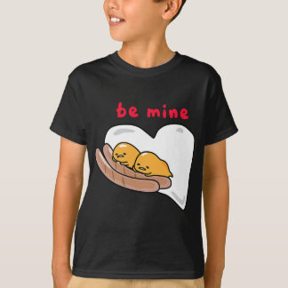 T-shirt Gudetama Be Mine Saucage & Oeufs Saint-Valentin