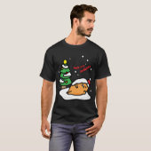 T-shirt Gudetama Meh-rry Gudemas Sweatshirt de Noël (Devant entier)