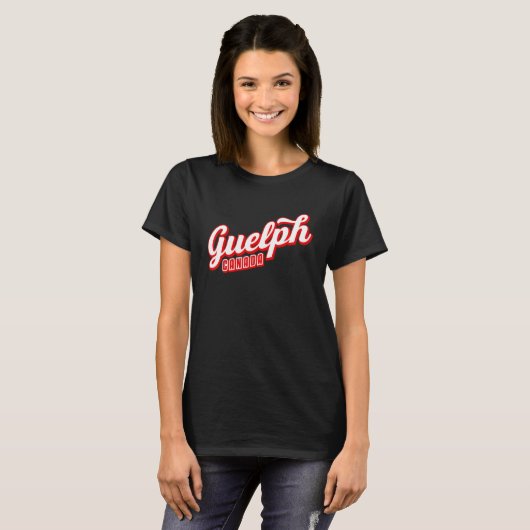 T-shirt Guelph Canada (Devant entier)
