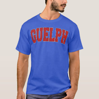 T-shirt Guelph Canada Varsity Style Canadian Sports friend